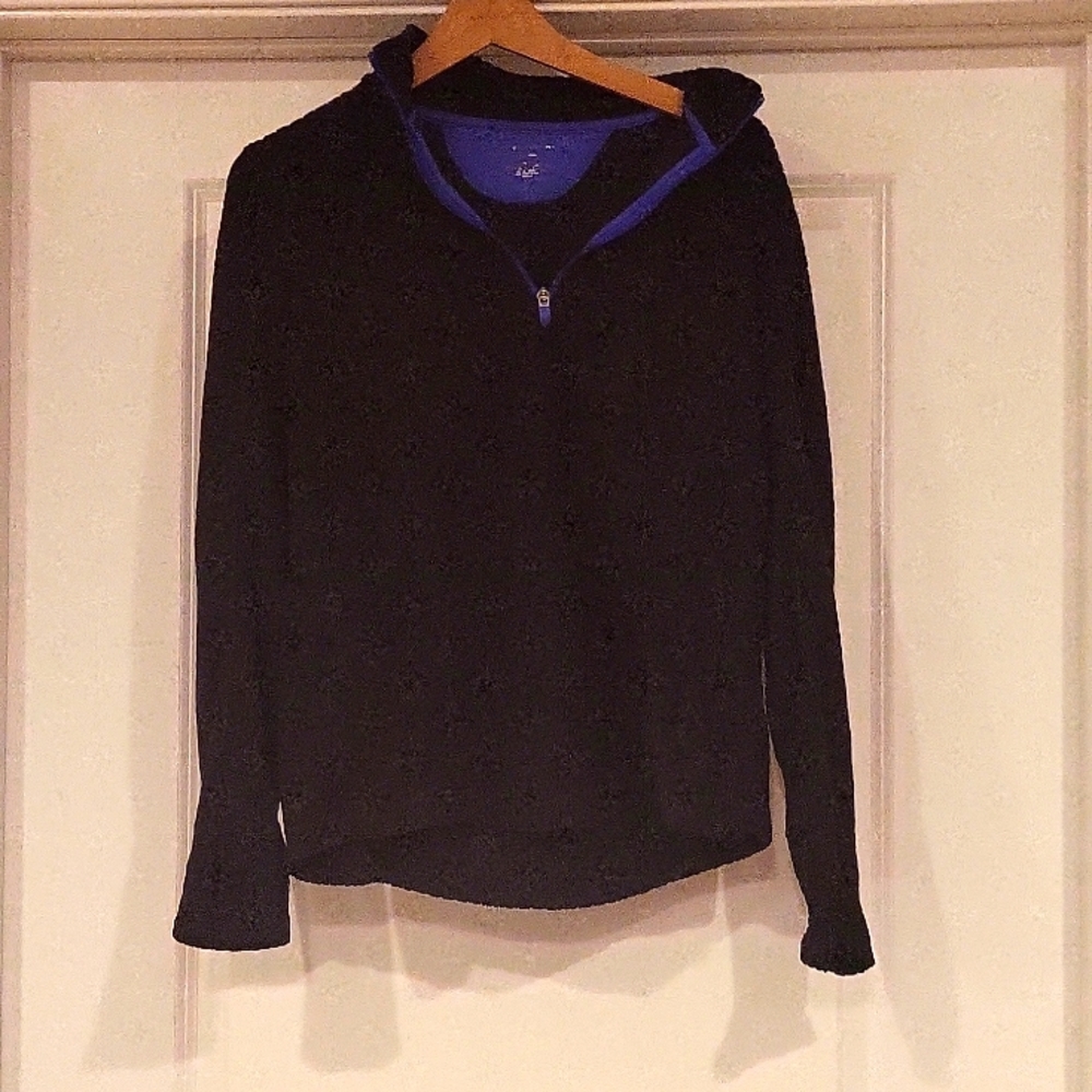 Exercise Quarter Zip Black-Tek Gear- Medium